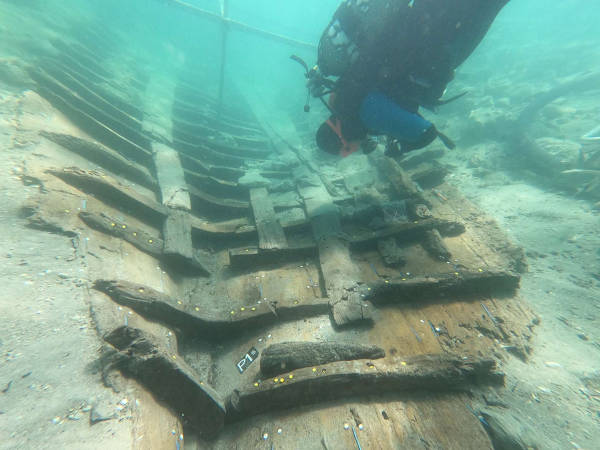 2.000 år gammelt romersk krigsskib fundet i Kroatien