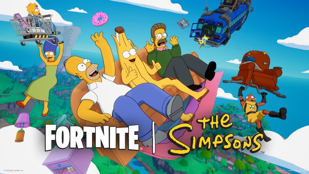 Fortnite går fullblown Springfield i ‘The Simpsons’-crossover