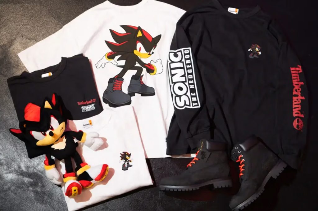 Timberland og SEGA går sammen om et ultra-sjældent Shadow the Hedgehog-drop