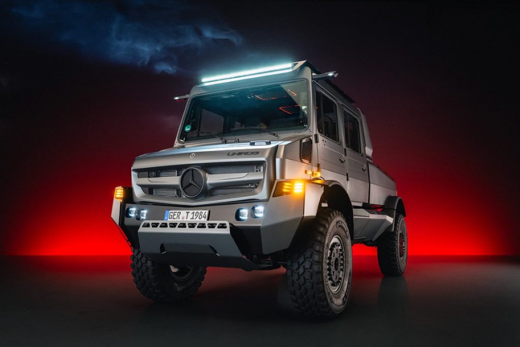 Mercedes har bygget den vildeste Unimog nogensinde – og den har lædersæder