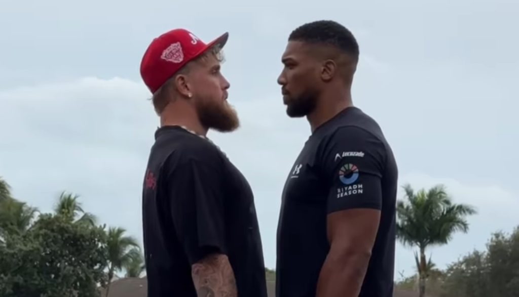 Anthony Joshua sender isnende besked til Jake Paul før Netflix-kampen: “Jeg vil tage din sjæl”
