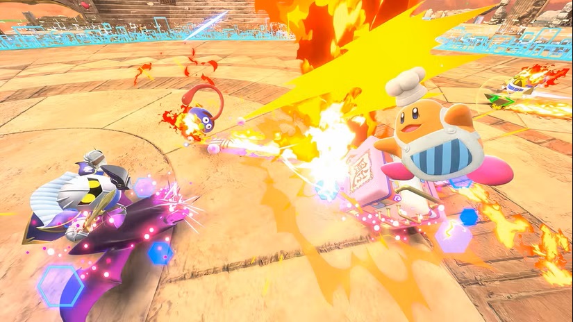 kirby air riders city trial battle