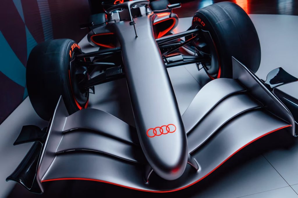 Audi og Revolut giver endnu et smugkig på deres første F1-racer: Digital fartdjævel rykker ind i motorsportens kongeklasse