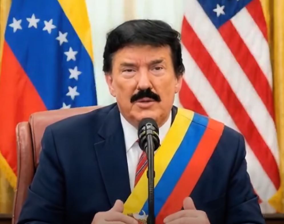 AI-Trump har talt: Jeg er nu præsident i Venezuela