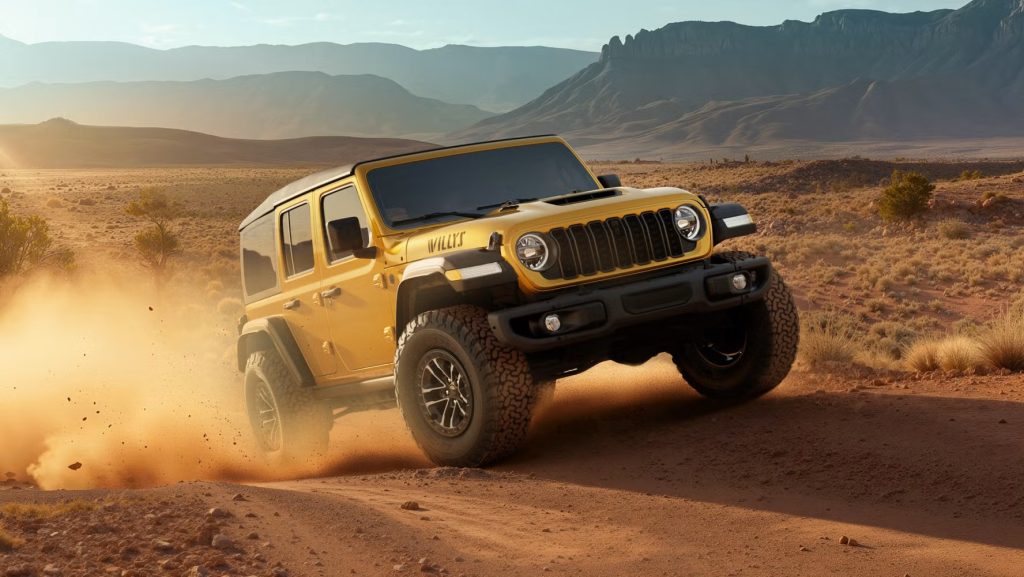 Jeep skruer tiden tilbage – og volumen op – med Wrangler Willys 392