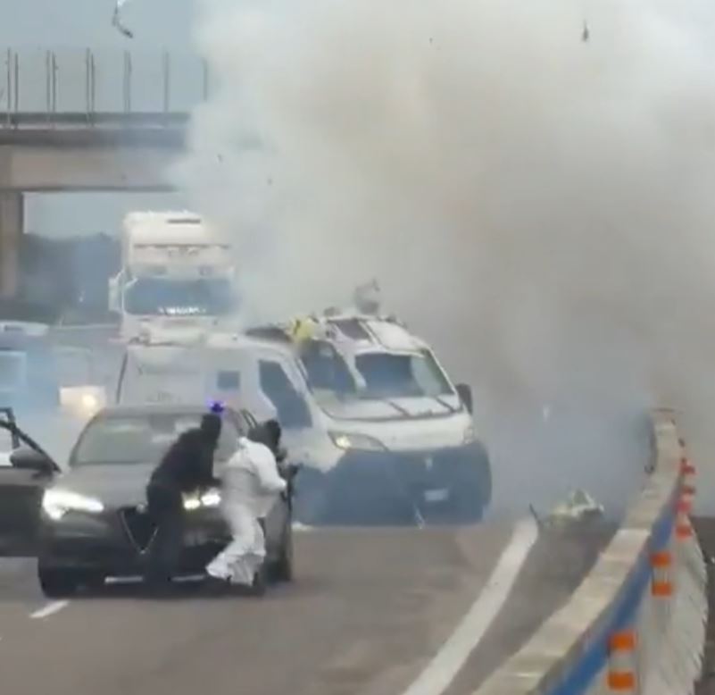 Video: Italiensk motorvej blev forvandlet til GTA Online – minus respawn