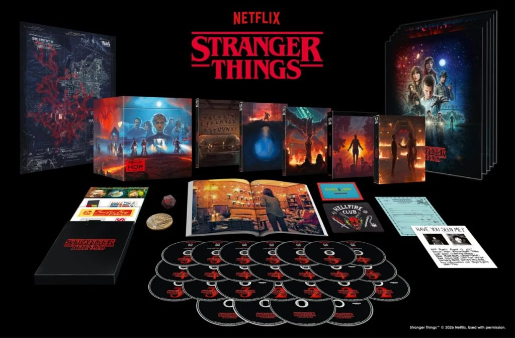 Stranger Things får gigantisk Blu-ray boks med alt samlet ét sted