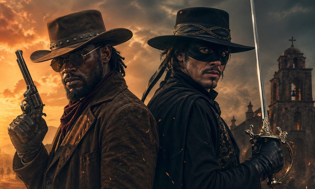 Django møder Zorro: Tarantinos vilde crossover er på vej til det store lærred