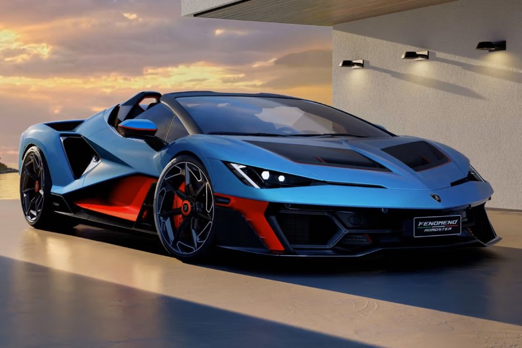 Lamborghini afslører Fenomeno Roadster – 1.065 hestekræfter uden tag