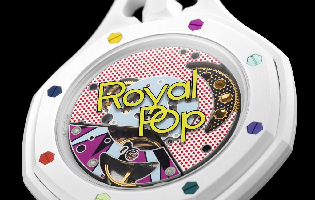 Audemars Piguet og Swatch laver Royal Oak-lommeur med Pop Art-vibes