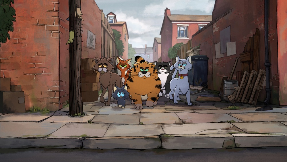Ricky Gervais laver voksen-tegnefilm om gadekatte: Se den første trailer til Alley Cats