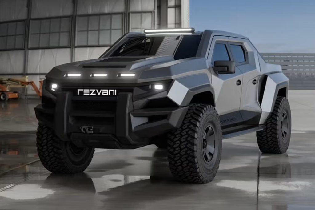Rezvani Fortress ligner noget fra Batman-universet, og den har 850 hestekræfter