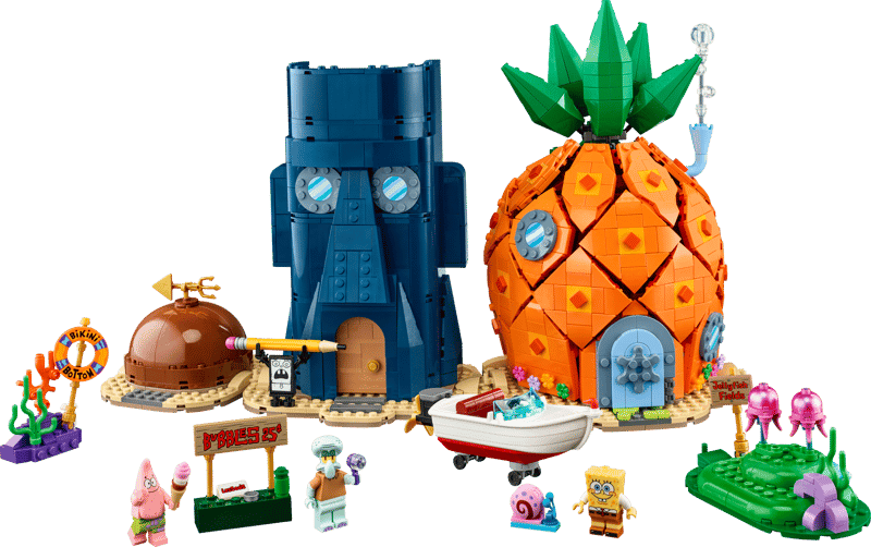 LEGO genopliver SvampeBob – Bikini Bottom får stort samlersæt