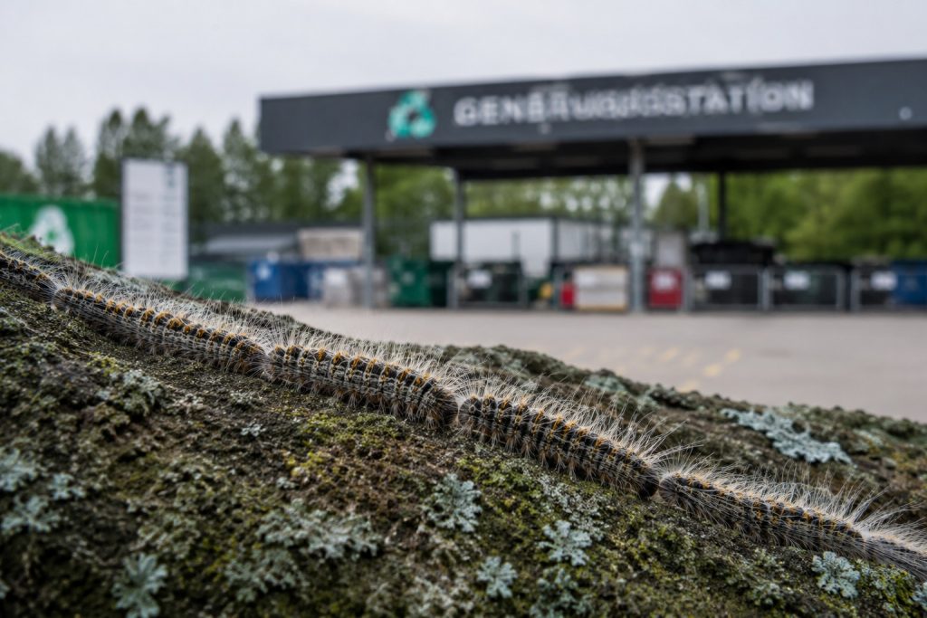 Giftige larver lukker arbejdsplads med øjeblikkelig virkning: Medarbejdere sendt hjem