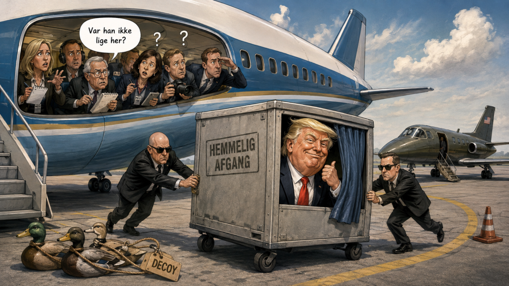 Journalister blev holdt i mørket under attentatforsøg: Kan have fungeret som lokkeduer for at Trump kunne redde sin egen røv