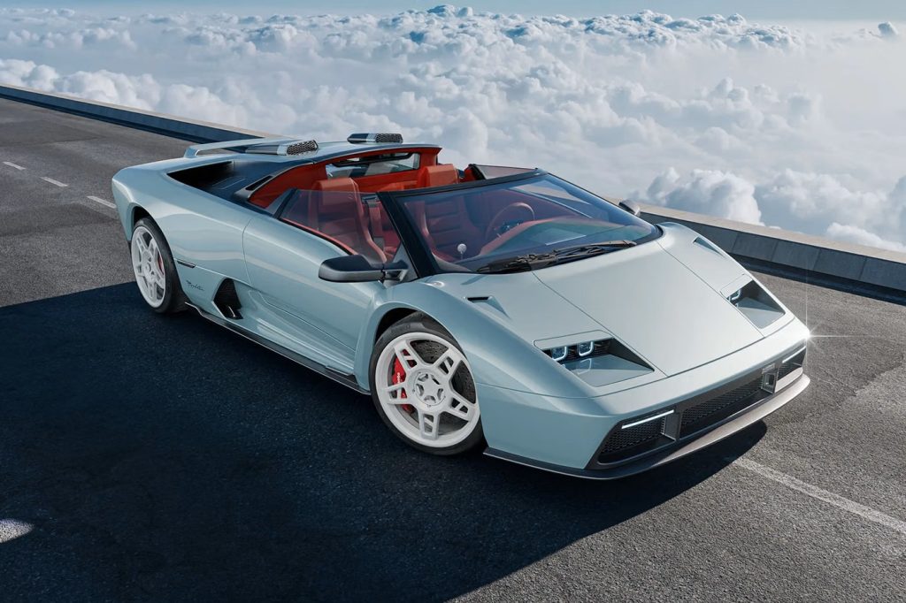 Eccentrica V12 Roadster er en Lamborghini Diablo uden tag og med 550 hestekræfter