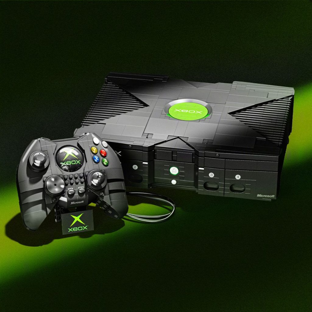 Mattel bygger den originale Xbox i fuld størrelse – med 3.509 klodser, lys og lyd