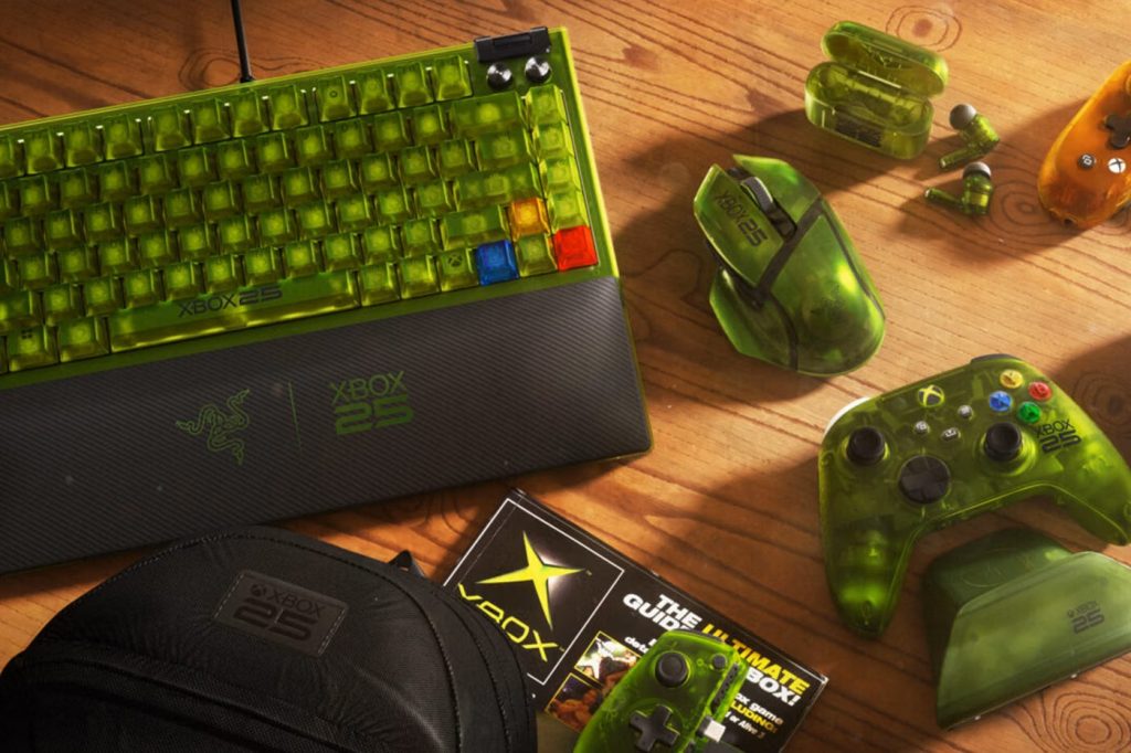 Xbox fejrer 25 år med gennemsigtig grøn gaming-nostalgi