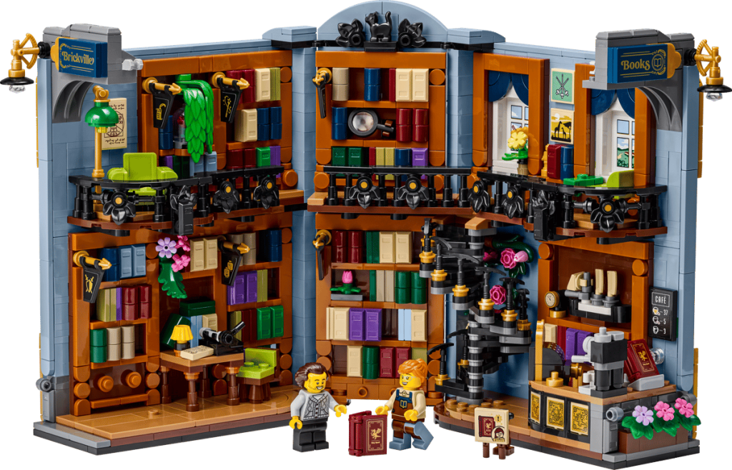 LEGO går uden om Harry Potter og Ringenes Herre med sin største Book Nook hidtil