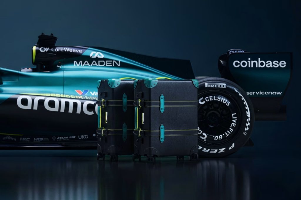 Aston Martin sender Formel 1-stilen med på rejsen i eksklusiv Globe-Trotter-kollektion