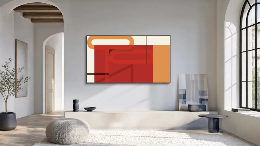 Samsung rammer boligtrend: 73 procent vil have tv’et til at fylde mindre i indretningen