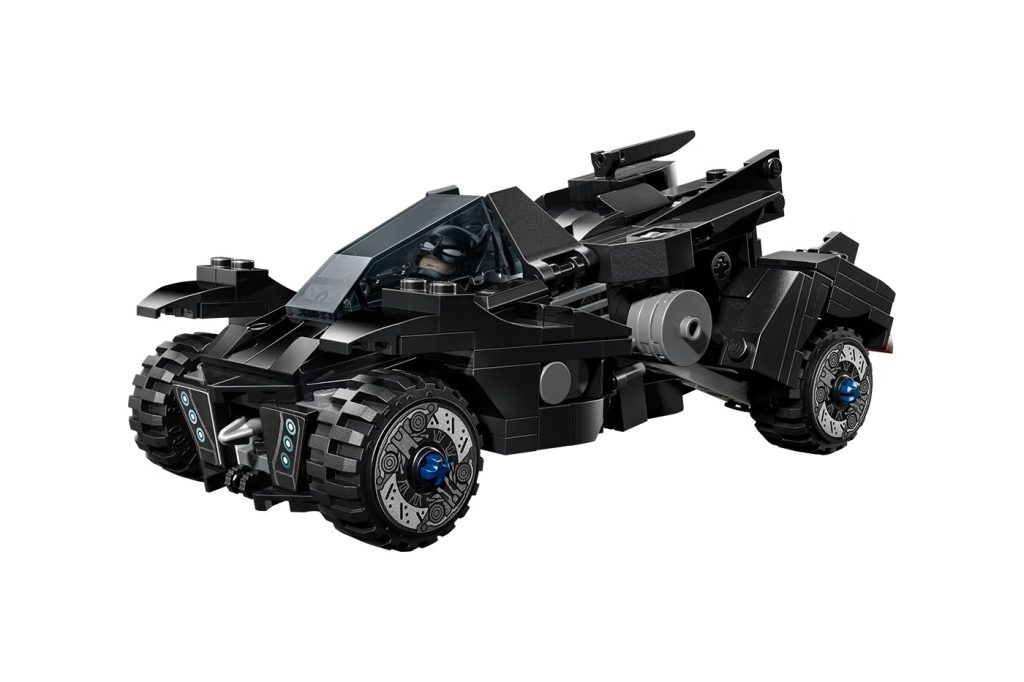 LEGO bygger Batmans pansrede Arkham-Batmobile – komplet med fungerende affjedring