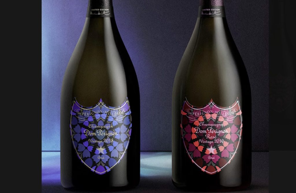 Dom Pérignon får en psykedelisk makeover af Damien Hirst